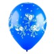 Воздушный шар с рисунком СДР Фиксики, Ассорти Пастель 5 ст.